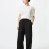 Pantaloni comodi da donna in misto lino Pantaloni comodi da donna in misto lino