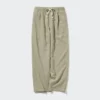 Pantaloni comodi da donna in misto lino