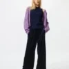 Pantaloni comodi da donna in morbido velluto Pantaloni comodi da donna in morbido velluto