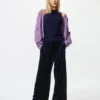 Pantaloni comodi da donna in morbido velluto