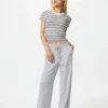 Pantaloni comodi in jersey elasticizzato da donna | Misto cotone Pantaloni comodi in jersey elasticizzato da donna | Misto cotone