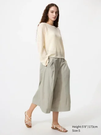 Pantaloni culotte da donna in nylon