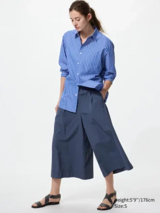 Pantaloni culotte da donna in nylon