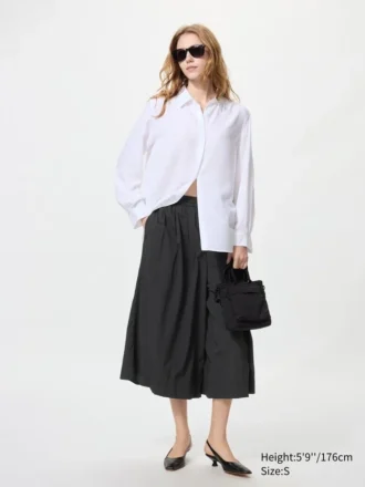 Pantaloni culotte da donna in nylon