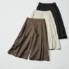 Pantaloni culotte in cotone da donna Pantaloni culotte in cotone da donna