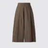 Pantaloni culotte in cotone da donna Pantaloni culotte in cotone da donna