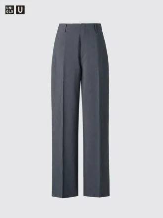 Pantaloni da donna a vita alta e taglio dritto