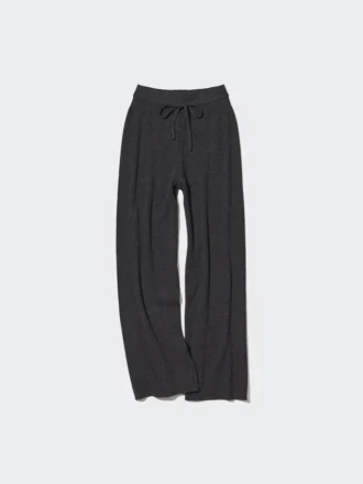Pantaloni da donna in maglia a coste lavabili