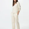 Pantaloni da donna in maglia a coste lavabili