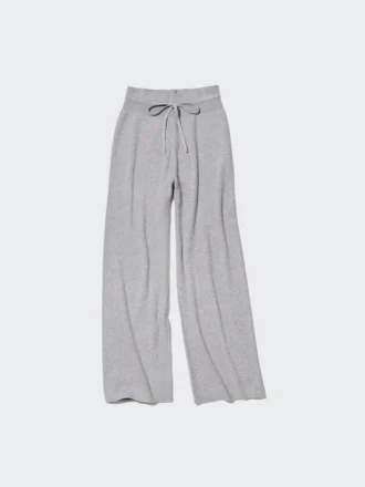 Pantaloni da donna in maglia a coste lavabili
