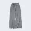 Pantaloni da donna in maglia lavabile con motivo a trecce Pantaloni da donna in maglia lavabile con motivo a trecce
