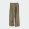 Pantaloni larghi a pieghe da donna Pantaloni larghi a pieghe da donna
