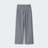 Pantaloni larghi a pieghe da donna Pantaloni larghi a pieghe da donna