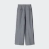 Pantaloni larghi a pieghe da donna Pantaloni larghi a pieghe da donna