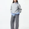 Pantaloni larghi a pieghe da donna | Taglia alta Pantaloni larghi a pieghe da donna | Taglia alta