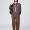 Pantaloni larghi a pieghe da uomo Pantaloni larghi a pieghe da uomo