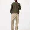 Pantaloni larghi a pieghe da uomo Pantaloni larghi a pieghe da uomo