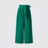 Pantaloni larghi alla caviglia con cintura da donna Pantaloni larghi alla caviglia con cintura da donna