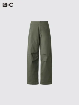 Pantaloni larghi da donna in cotone