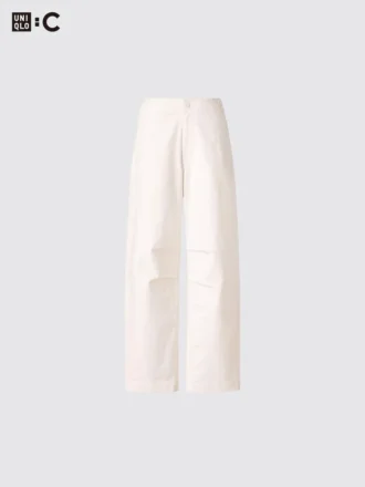 Pantaloni larghi da donna in cotone