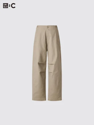 Pantaloni larghi da donna in cotone
