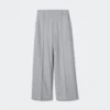 Pantaloni larghi da donna in jersey spazzolato Pantaloni larghi da donna in jersey spazzolato
