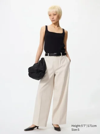 Pantaloni larghi eleganti da donna