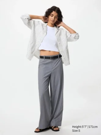 Pantaloni larghi eleganti da donna