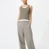 Pantaloni larghi eleganti da donna | A righe Pantaloni larghi eleganti da donna | A righe