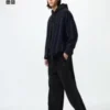 Pantaloni larghi in pile unisex Pantaloni larghi in pile unisex