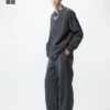 Pantaloni larghi in pile unisex Pantaloni larghi in pile unisex