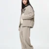 Pantaloni larghi in pile unisex Pantaloni larghi in pile unisex