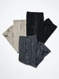 Pantaloni larghi in pile unisex Pantaloni larghi in pile unisex
