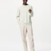 Pantaloni larghi unisex in misto lino Pantaloni larghi unisex in misto lino