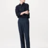 Pantaloni larghi unisex in misto lino Pantaloni larghi unisex in misto lino