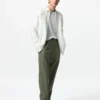 Pantaloni larghi unisex in misto lino Pantaloni larghi unisex in misto lino