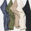 Pantaloni larghi unisex in misto lino Pantaloni larghi unisex in misto lino