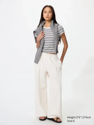 Pantaloni sportivi larghi da donna