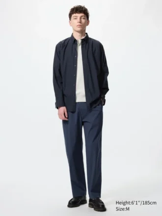 Pantaloni unisex elasticizzati alla caviglia | Seersucker