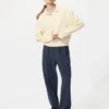 Pantaloni unisex elasticizzati alla caviglia | Seersucker Pantaloni unisex elasticizzati alla caviglia | Seersucker