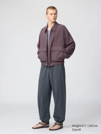 Pantaloni unisex in felpa a zampa
