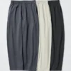 Pantaloni unisex in felpa a zampa Pantaloni unisex in felpa a zampa