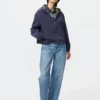 Parka corta da donna antivento in pantaloncini Parka corta da donna antivento in pantaloncini