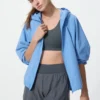 Parka da donna con protezione UV ripiegabile Parka da donna con protezione UV ripiegabile