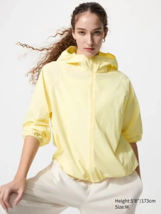 Parka da donna con protezione UV ripiegabile | Motivo