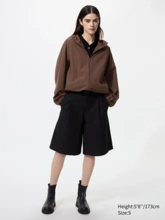 Parka da donna con protezione UV ripiegabile | Motivo