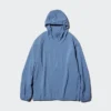 Parka da uomo con protezione UV tascabile