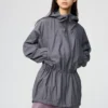 Parka oversize trasparente con protezione UV da donna Parka oversize trasparente con protezione UV da donna