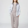 Parka oversize trasparente con protezione UV da donna Parka oversize trasparente con protezione UV da donna