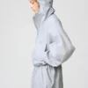 Parka oversize trasparente con protezione UV da donna Parka oversize trasparente con protezione UV da donna
